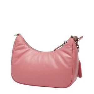 Prada Chain Shoulder Pink Bag Edition Handbag Re Leather